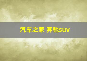 汽车之家 奔驰suv